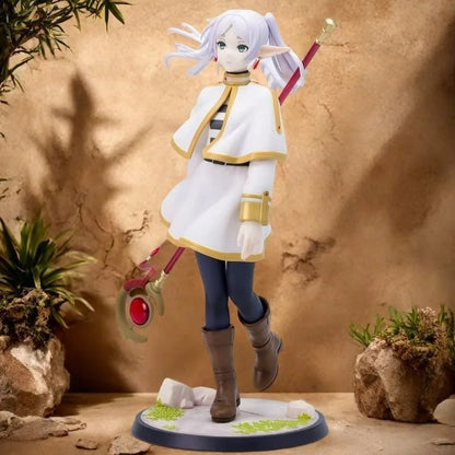 25cm Frieren: Beyond Journey'S End Frieren Standing Position Anime Figure Model Statue Fans Collection Desktop Ornament Toys