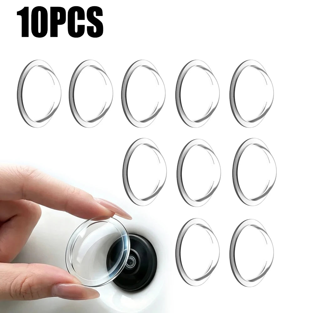 2-20pc Car Camera Lens Protector Cover Universal  Clear Anti-Scratch Lens Guard  Rear View Backup Camera Covers 360° Camera Prot