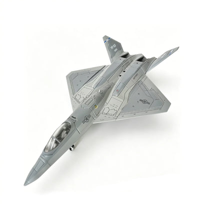 1/72 Scale YF-23 Stealth Fighter Jet Model ABS Plastic Simulation Military Aircraft Static Display Collection Toy Gift