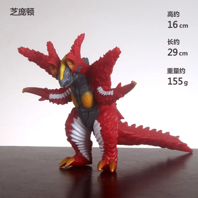 New large Soft rubber Ultraman Belial Monster Leugocyte Belial Gaia Gubira Gomora Model Action Figure Children's Toys