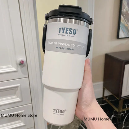TYESO Coffee Cup Thermos Bottle Stainless Steel Vacuum Thermal Insulated Mug Cold And Hot Travel Mug Vacuum Flask Water Bottle