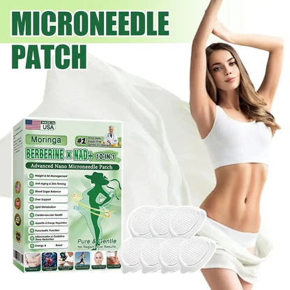 Moringa Slimming Micro-needle Patch Gentle Refreshing Breathable Skin-conforming Daily Portable Skin-friendly Body Shaping Care