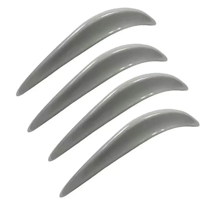 2/4PCS Universal Front Rear Bumper Corner Protector Guard Car Anti-collision Protection Decoration Strip Car Protect Accessories