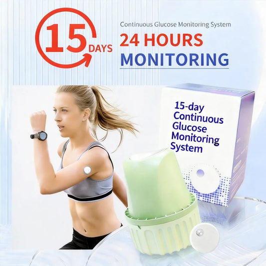 Aidex 2nd Dynamic Blood Glucose Monitoring CGMS Real Time Diabetes Sugar Monitor Blood Sugar Test Aidex X Blood Glucose Sensor