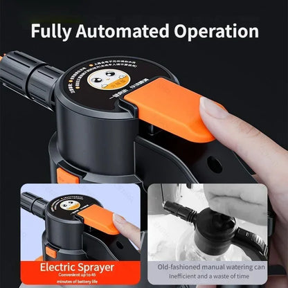 2L Handheld Electric Foam Sprayer Hand Pump Foam Sprayer Snow Foam Cannon Motorized Car Wash Sprayer for Car Wash Home Cleaning