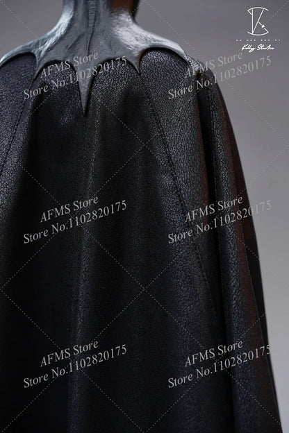 Kelly Studio 1/6 Men Soldier Cloak Classic Version Keaton Batman Black Cape Fit 12Inch Hottoys Action Figure Model Toys