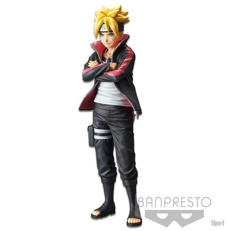 13CM Boruto Uzumaki Figure Anime Naruto Uzumaki Cool Cute Desktop Proportion Golf Model Toy Gift Collection Ornaments PVC