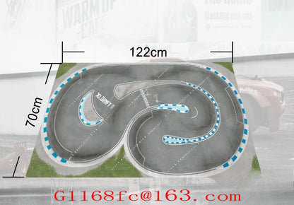 Drift Track Map Professional Simulation NEZ 1/64 1/76 Track
