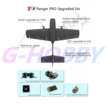 HEE WING T-1 Ranger KIT/PNP Fixed Wing EPP Wingspan 730mm  Long Battery Life