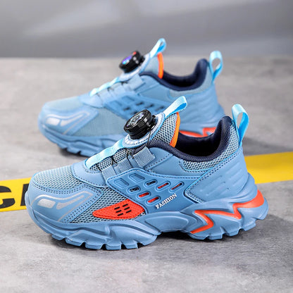 Children Athletic Sneakers Summer Breathable Lightweight Outdoor Running Shoes Non-slip Tennis for Boys Kids Sports Size 28-39