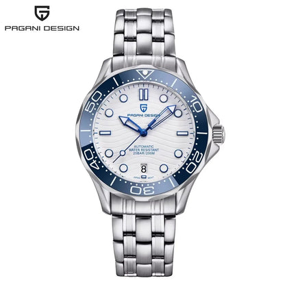 PAGANI DESIGN 2025 New Diving Men's Watches Luxury NH35 Automatic Watch For Man Mechanical Wristwatches AR Sapphire Waterproof