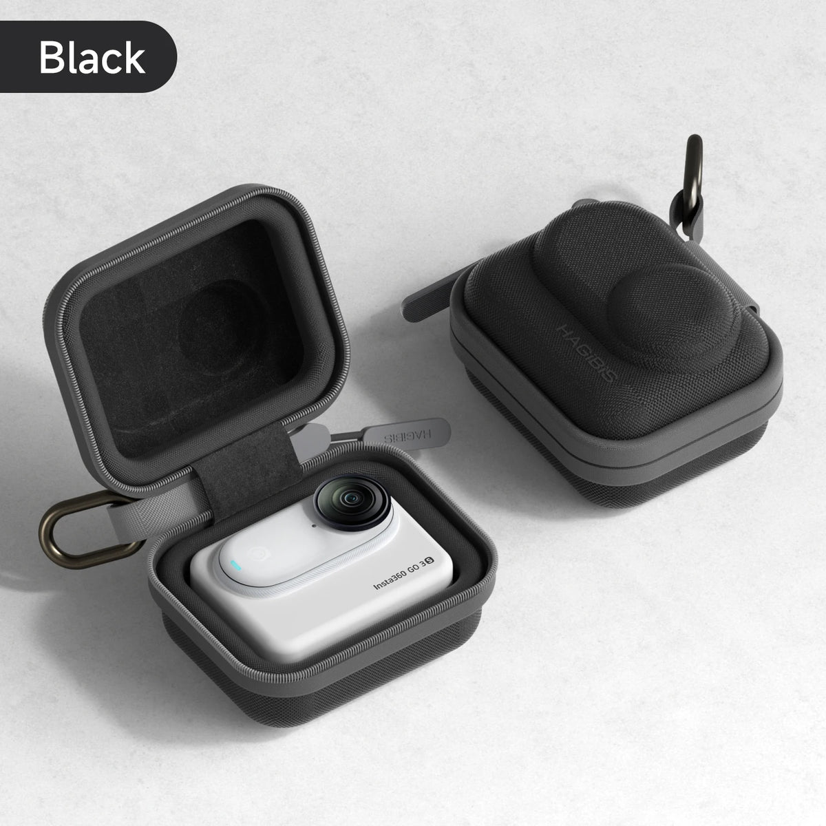 Hagibis Carrying Case for Insta360 GO 3S/GO 3 Portable Storage Bag Hard Shell for Insta360 GO 3S/GO 3 Action Camera Accessories