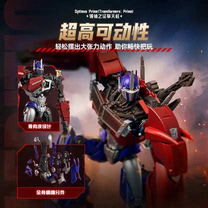 BLOKEES Original Transformers Prime Optimus Prime TARN Soundwave Orion Pax IDW ACTION EDITION Decepticons Action Figure Toy Gift