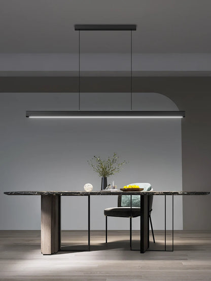 LED Restaurant Pendant Light, Dining Table Lighting, Kitchen Bar Light, Linear Light, Office Pendant Light, Modern and Minimalis