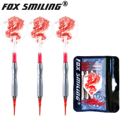 Fox Smiling 3PCS 18g Soft Darts With Nylon Darts Tips And Shafts