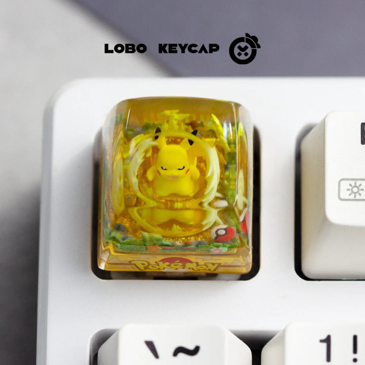 Pokemon Keycap Magikarp Gengar Esc Replace Keycap Resin Anime Kawaii Decor For Mechanical Keyboard Anime Collect Model Toys Gift