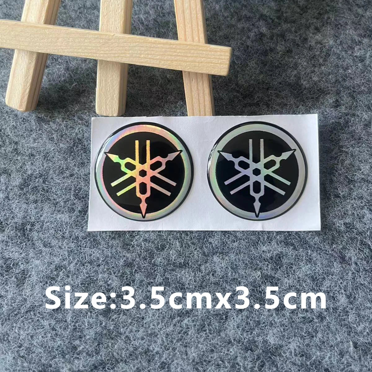 3D Emblem Yamaha Stickers  Logo Decal Gold White Blue Red Sticker