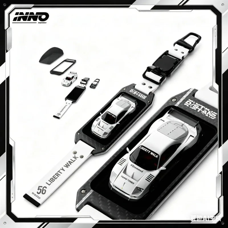 INNO 1:64 HEC 2026 Beijing Model Exhibition. Limited edition,Alloy die-cast car model as a static display piece.