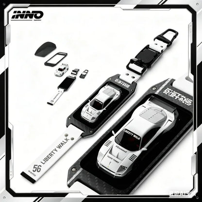 INNO 1:64 HEC 2026 Beijing Model Exhibition. Limited edition,Alloy die-cast car model as a static display piece.
