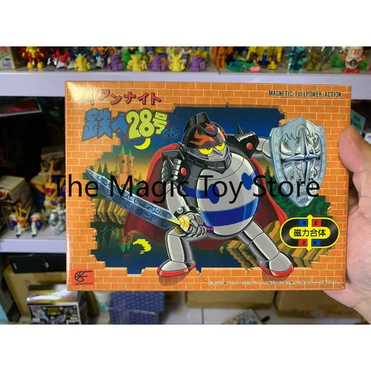 Original Japanese Version SD Tetsujin 28-go Magnetic Combination Chibi Assembly Model