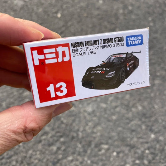 Takara Tomy Tomica No.13 Nissan Fairlady Z NISMO GT500 Cars Hot Pop 1:64 Car Alloy Toys Vehicle Diecast Metal Model for Children