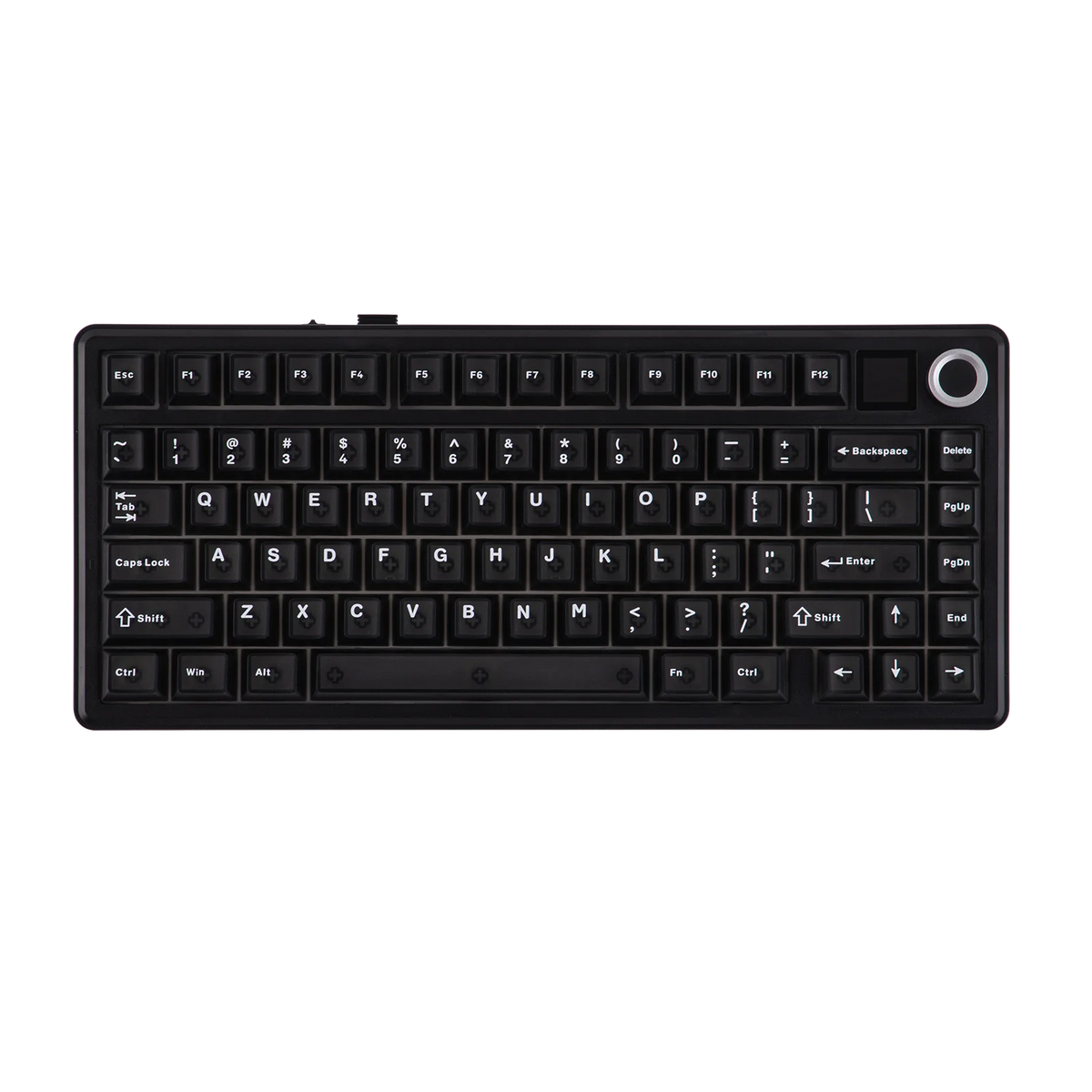 EPOMAKER X AULA F75 MAX Compact 75% ANSI Layout Wired/Bluetooth/2.4GHz Wireless Mechanical Keyboard with TFT Screen and a Knob
