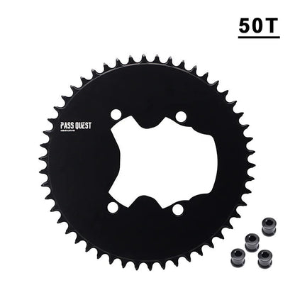 PASS QUEST 110 bcd chainring for Shimano ULTEGRA r8000 R8100 Narrow Wide road bike plate single dishe 54T 50 34T 52 36 53 39