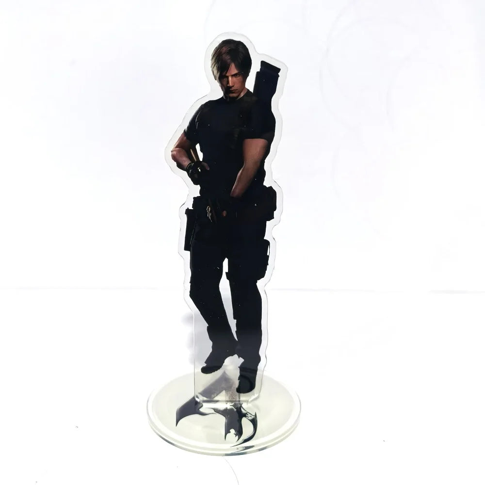 HOT RE4 Resident Evil 4 Evil Castle 4 Reset version of the game surrounding acrylic wholesale display Model Christmas Gift key c
