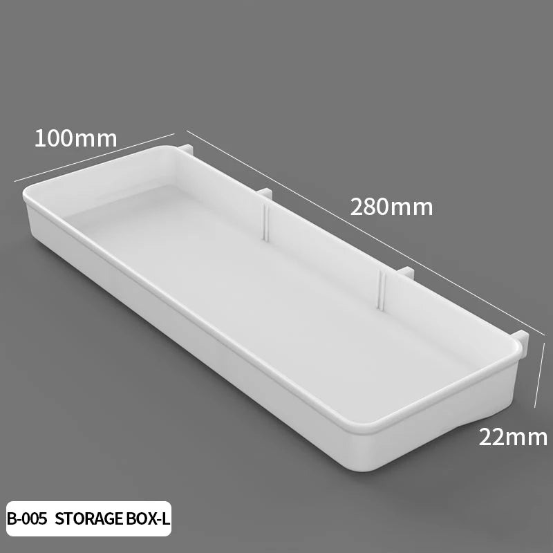 Nordic-Style Display Shelf Background Wall Storage Board: Simple Drilled Room Creative Wall Storage Pegboard Wall Combination