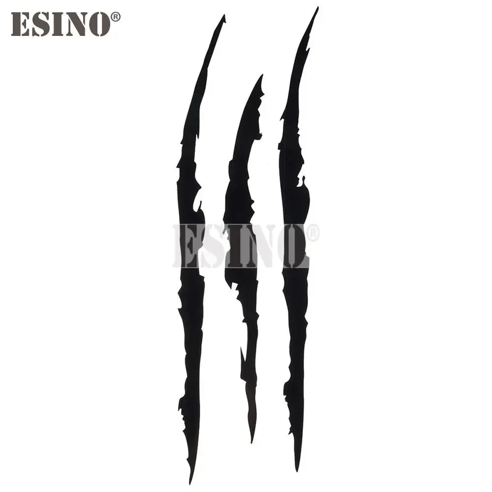 Car Styling Ghost Claw Scratch Stripe Marks Headlight Decal Vinyl Decal Auto Body Decorative Stickers PVC Carving Vinyl Decal