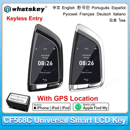 CF568C Universal Modified LCD Smart Car Key For BMW/Benz/Audi/KIA/Cadillac/Porsche/VW/Mazda/Toyota/Ford Comfortable Entry