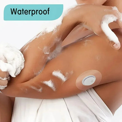 20/50 Packs Freestyle & Libre 3 Sensor Stickers: Waterproof, 14-Day Wear Adhesive Patches, Hypoallergenic, Latex-Free