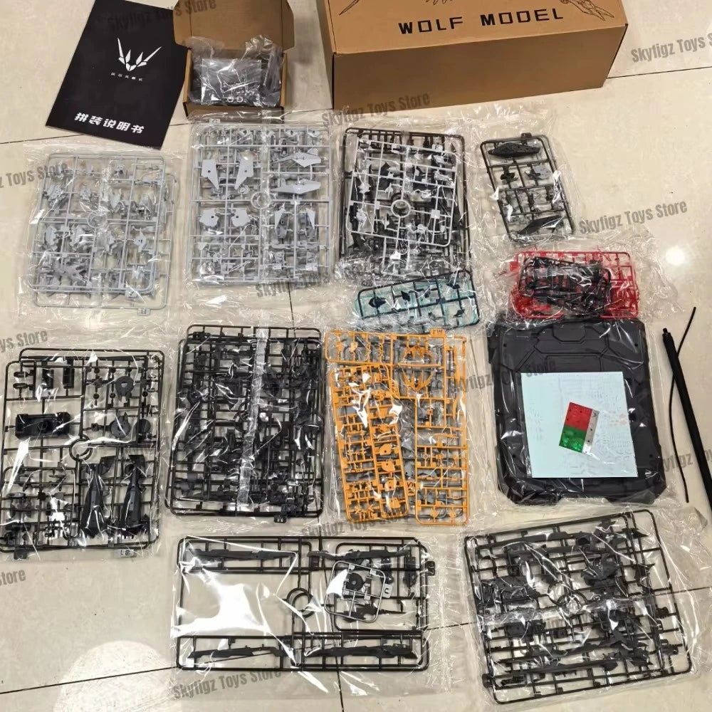 In Stock WOLF Second Batch of Repaired Version Model 1/100 MG Barbatos Wolf King GK Assembled Model Kit Movable Doll Robot