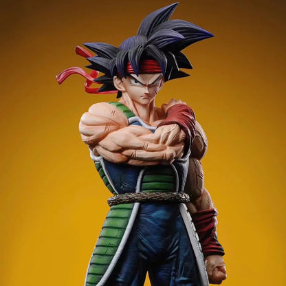 24cm/9.4in Anime Dragon Ball Z Character Badak Model Collection Model Statue Ornament Toy Gift