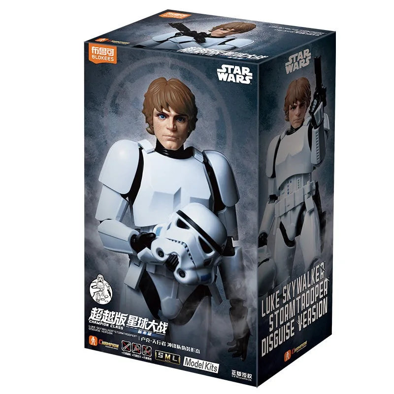 Original Blokees Star Wars Champion Class - Anakin Skywalker (Revenge of The Sith) Model Kits Action Figures Collect Toys Gifts