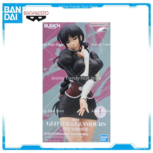 In Stock Original BANDAI Banpresto BLEACH GLITTER&GLAMOURS NEMU KUROTSUCHI Anime Model Collection Toys Gifts WY