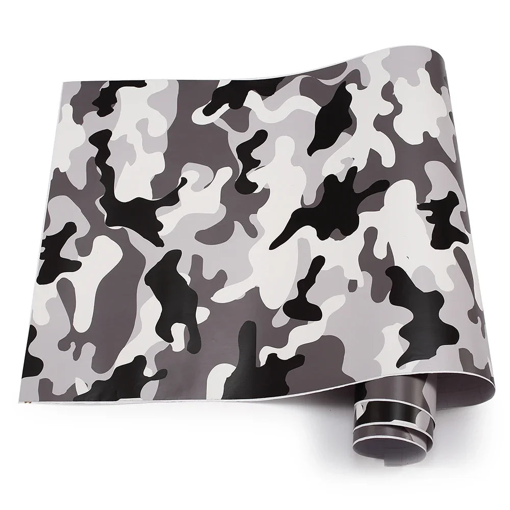 Camo Vinyl Film Car Motorcycle Decal Camouflage Sticker Film Sheet for Car Styling Bike Computer Laptop Scooter Motorcycle DIY