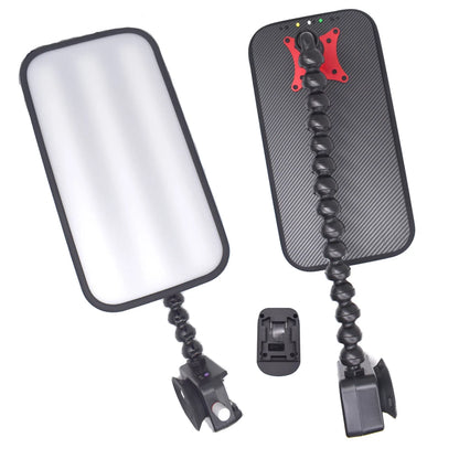 Car Dent Repair Light 9 LED Paintless Dent Removal Lamp with Suction Cup Mount（Battery Not Included）