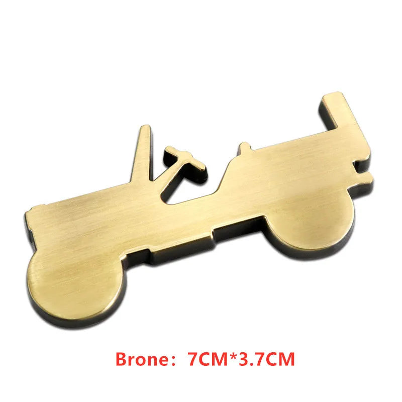 3D Metal Emblem 4X4 Trail Rated Badge High Country Logo Stickers For Jeep Wrangler Patriot Car Styling Car Stickers Accessories