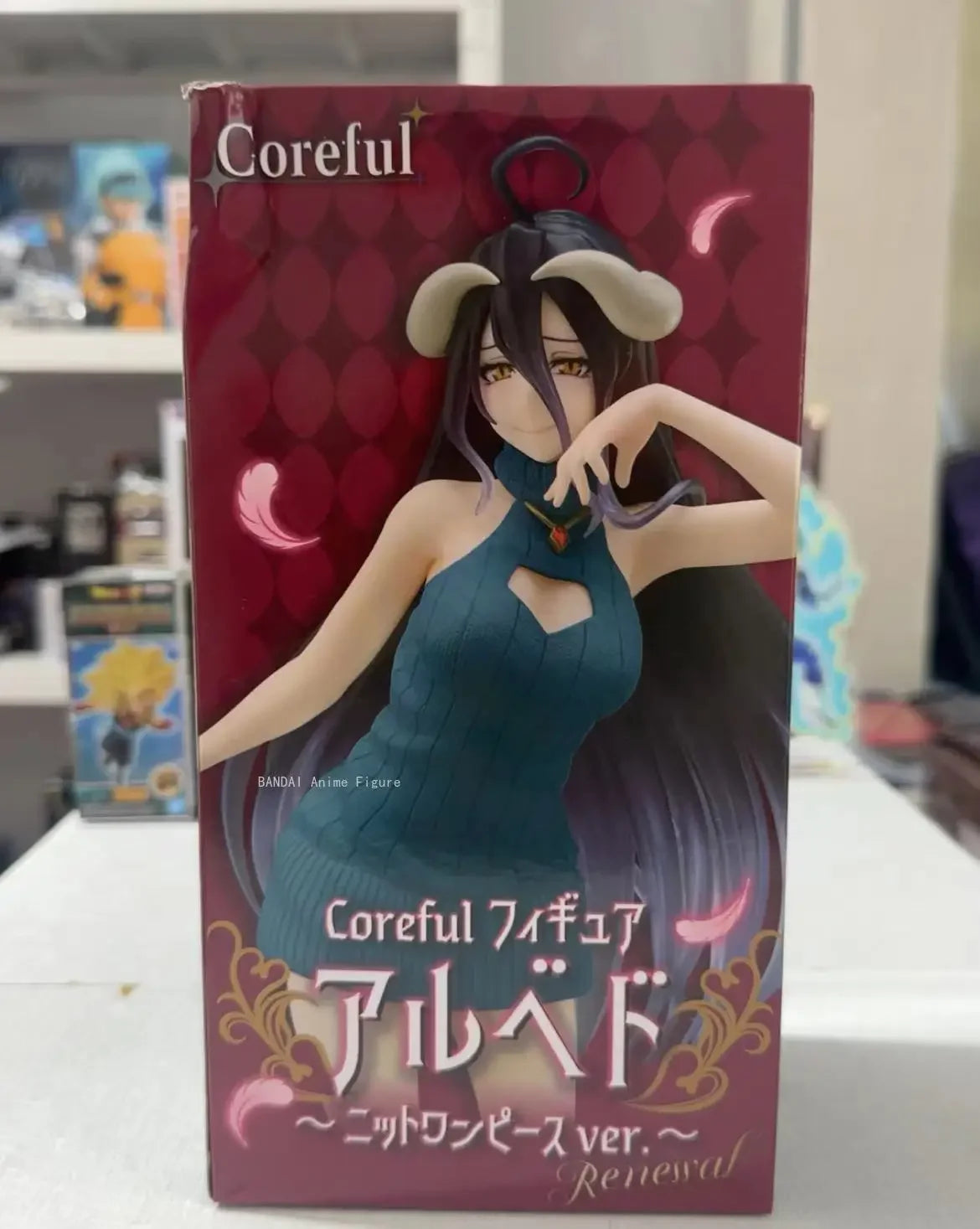 In Stock Original Genuine Taito Coreful Albedo Overlord Albedo PVC Animation Figures Toys Collection Gifts Models