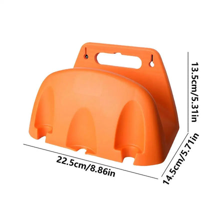garden Hose Holder Wall Heavy Duty Hose Storage Reel Metal Hose Hanger Hose Hooks Metal Water Hose Holder water pipe rack