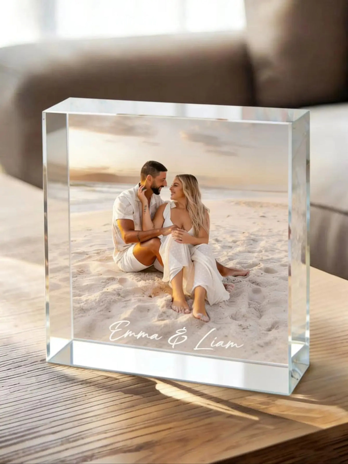 Customized Acrylic Photos, Personalized Photo Frames, Photo Gifts, Ideal Gifts, Suitable for Weddings, Anniversaries, Family Pho