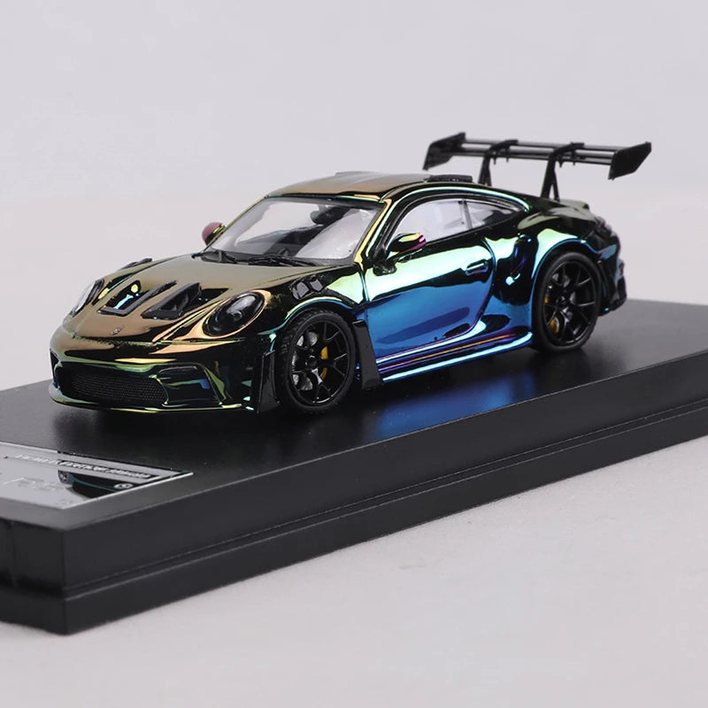 MJ 1:64  911 GT3 RS Die-cast alloy simulation car model toy