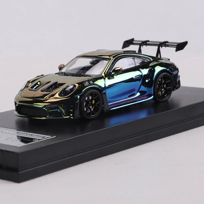 MJ 1:64  911 GT3 RS Die-cast alloy simulation car model toy