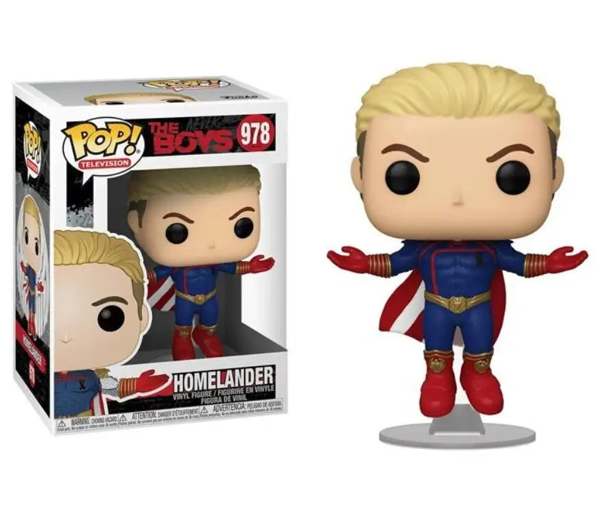 Funko Pop Television THE BOYS Series #978 Homelander #984 PVC Vinyl Figure Special Edition Collectible Model Toys for Children