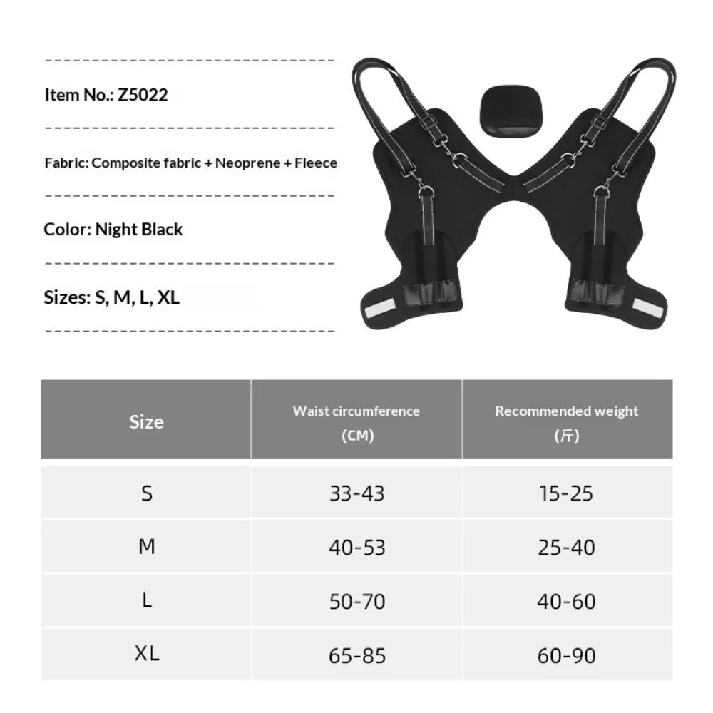 Dog Hind Leg Support Harness for Senior Disabled Dogs, Rehabilitation Mobility Lifting Aid, Adjustable Walking Assistance Leash