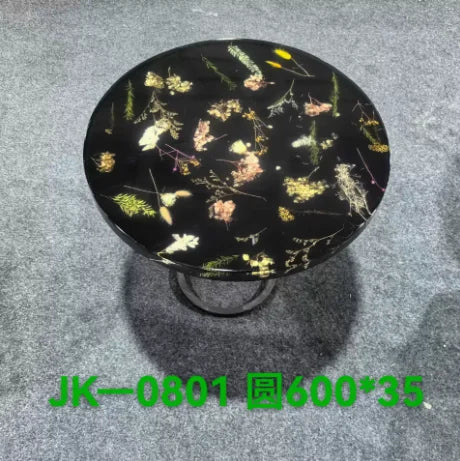 Stunning Epoxy Resin Live Edge Wood Table, Unique Handmade Art Piece for Dining Room, Office, Natural Wood and Resin ,Customized