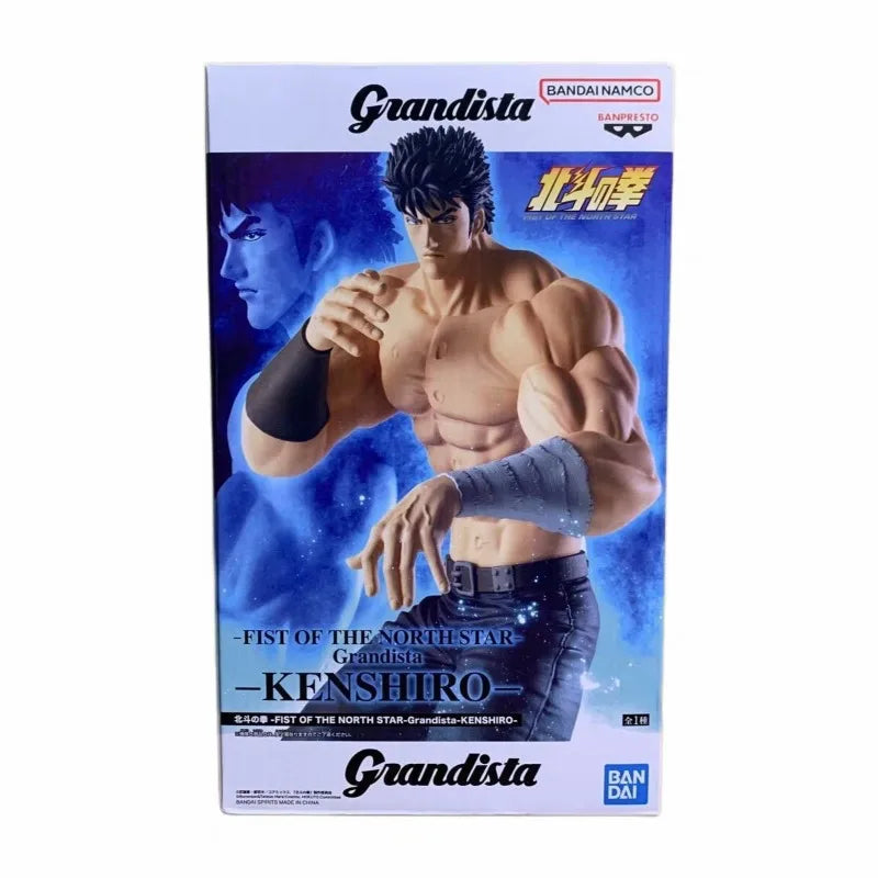 In Stock Bandai Banpresto Grandista Original Anime Hokuto No Ken Fist of The North Star Kenshiro Action Figure Model Toy Gift DT