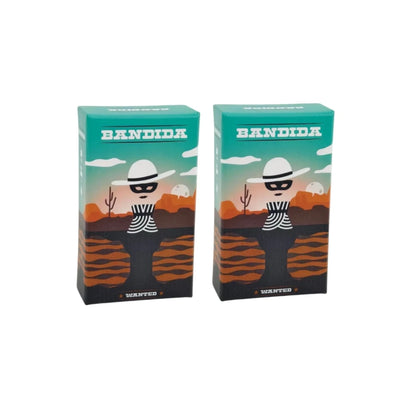 Hot Bandido Bandida Family Strategy Card Game 1-4 Players Party Fun Chinese English Explanations Christmas Bilingual Game Night