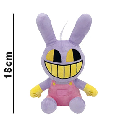 New Styles The Amazing Digital Circus Pomni Jax Plush Toy Anime Cute Theater Rabbit Doll Cartoon Clown Christmas Kids Gifts